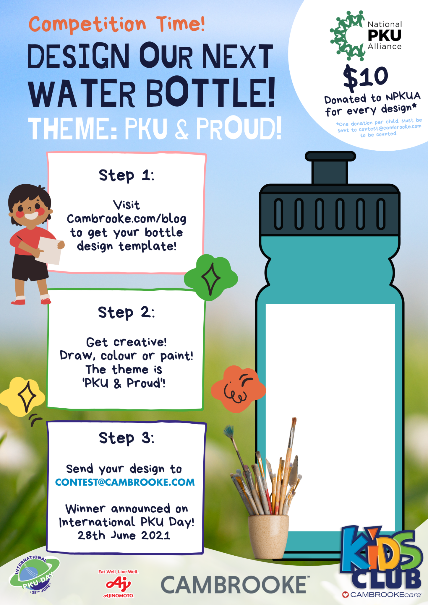 Water Bottle Design Competition Feel Balanced. Feel Better.