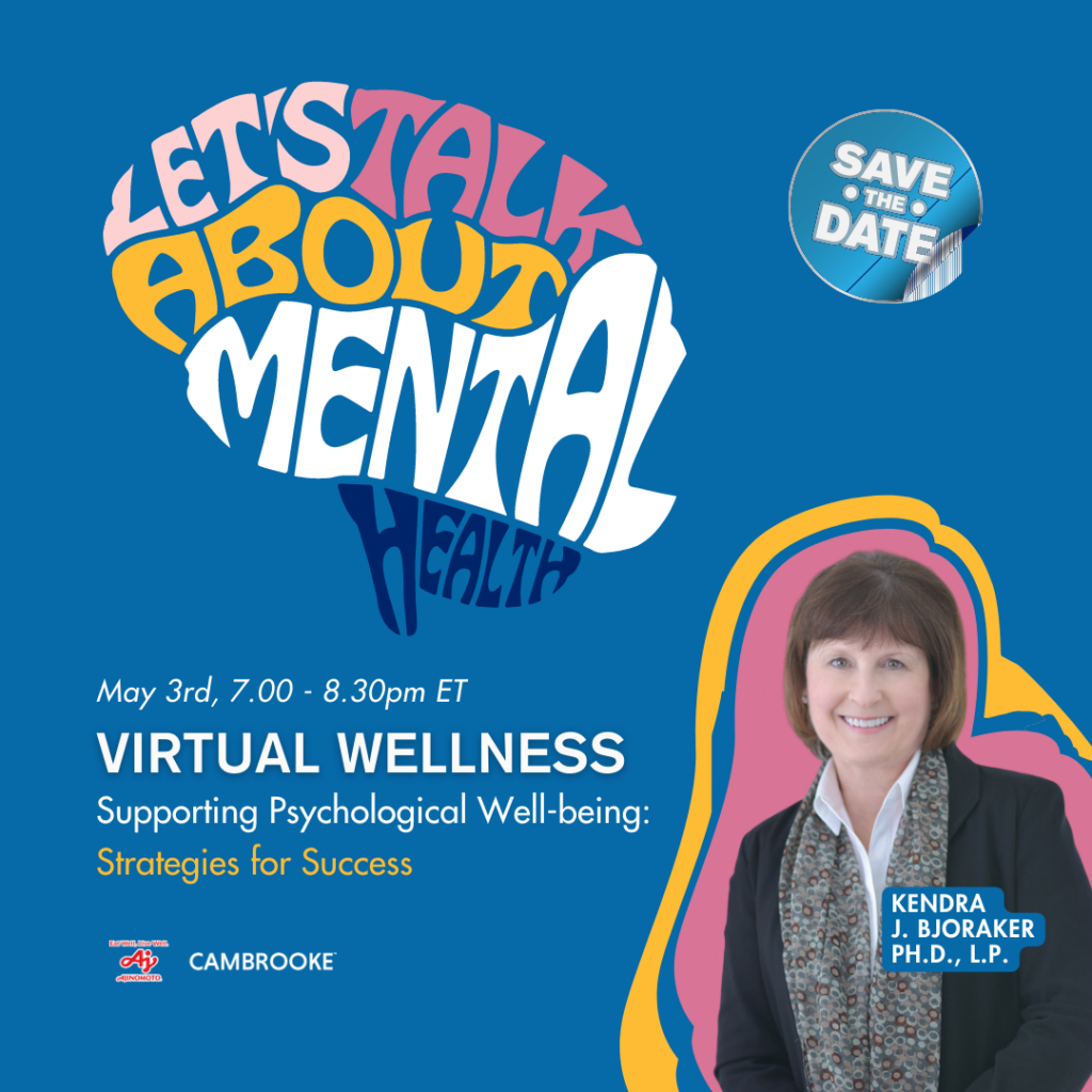 Virtual Wellness Event Supporting Psychological Well Being Strategies For Success Feel