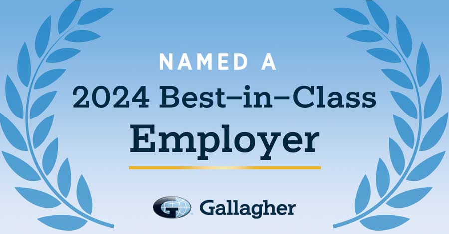 2024 Best in Class Employer from Gallagher
